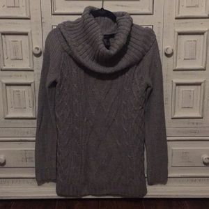 Forever 21 Grey Cowl Neck Sweater NWOT